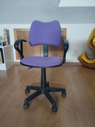 Silla escritorio niño morada