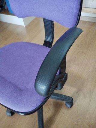Silla escritorio niño morada
