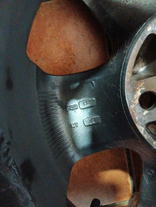 4 Llantas 15" aluminio autocaravana