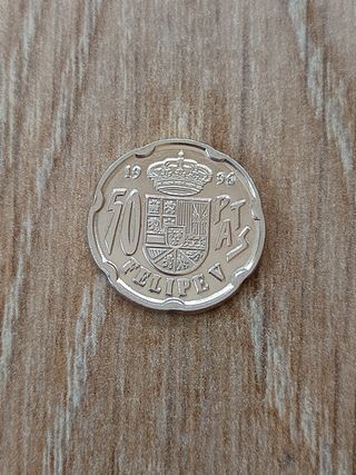 50 pesetas 1996 Felipe V SC