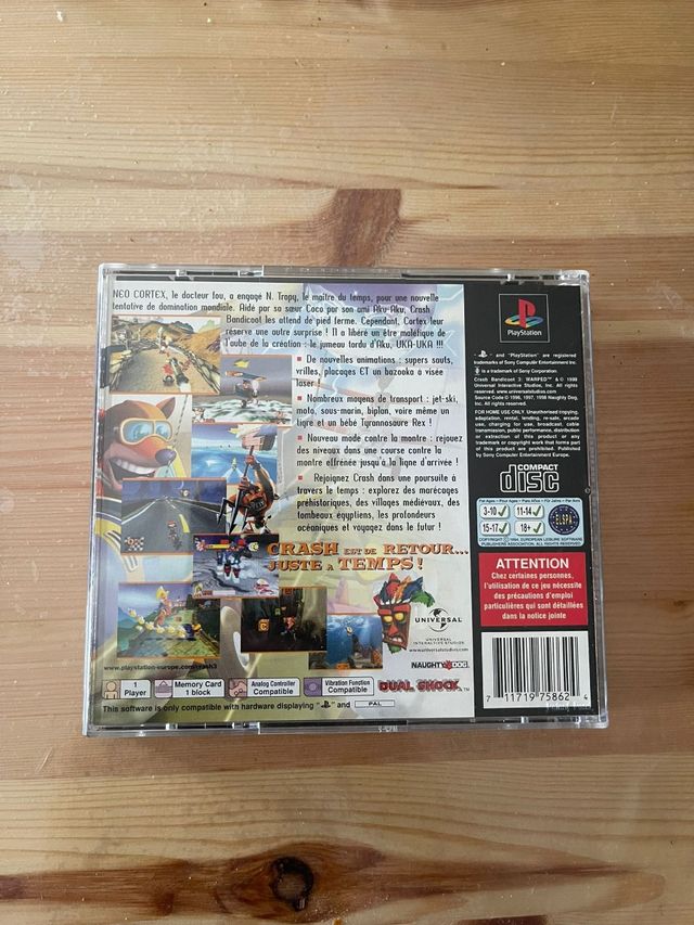 Crash Bandicoot 3 PS1 PAL-Francia