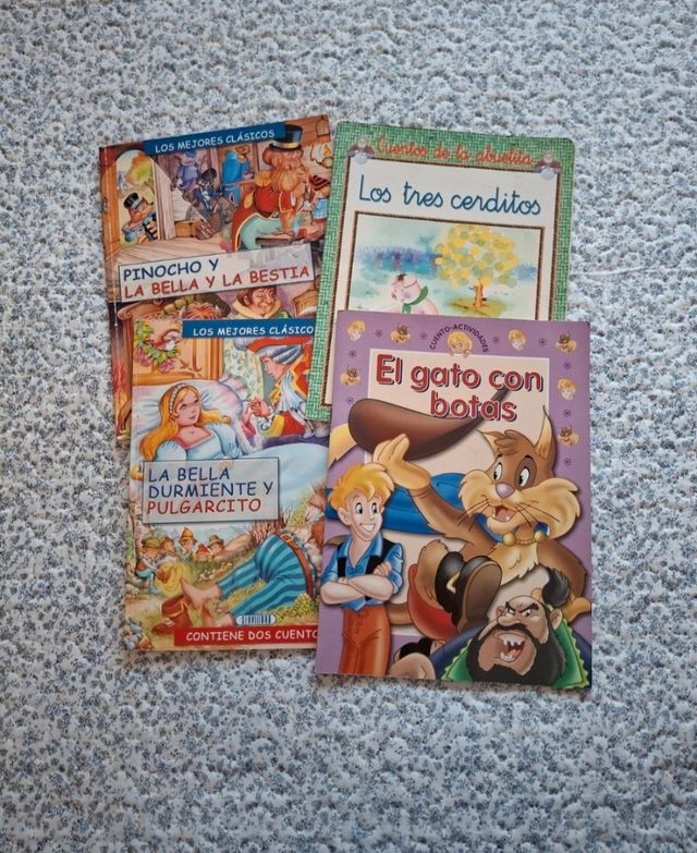 4 cuentos clásicos infantiles
