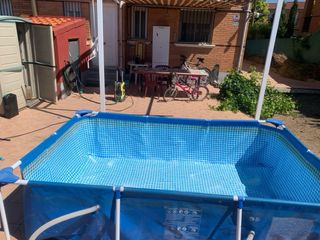 Piscina INTEX con depuradora