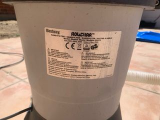 Piscina INTEX con depuradora
