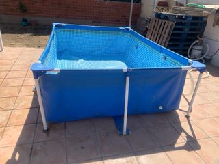Piscina INTEX con depuradora