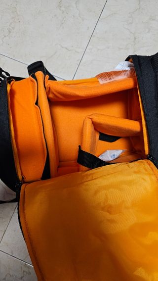 Mochila para cámara de fotos