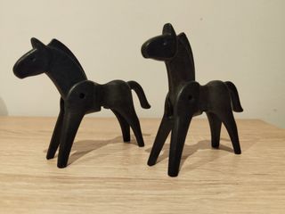 2 Caballos Playmobil Vintage