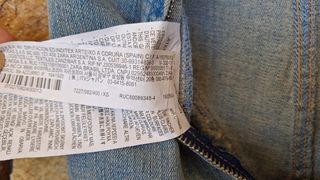 Vestito Zara denim celeste Tg XS