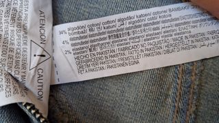 Vestito Zara denim celeste Tg XS