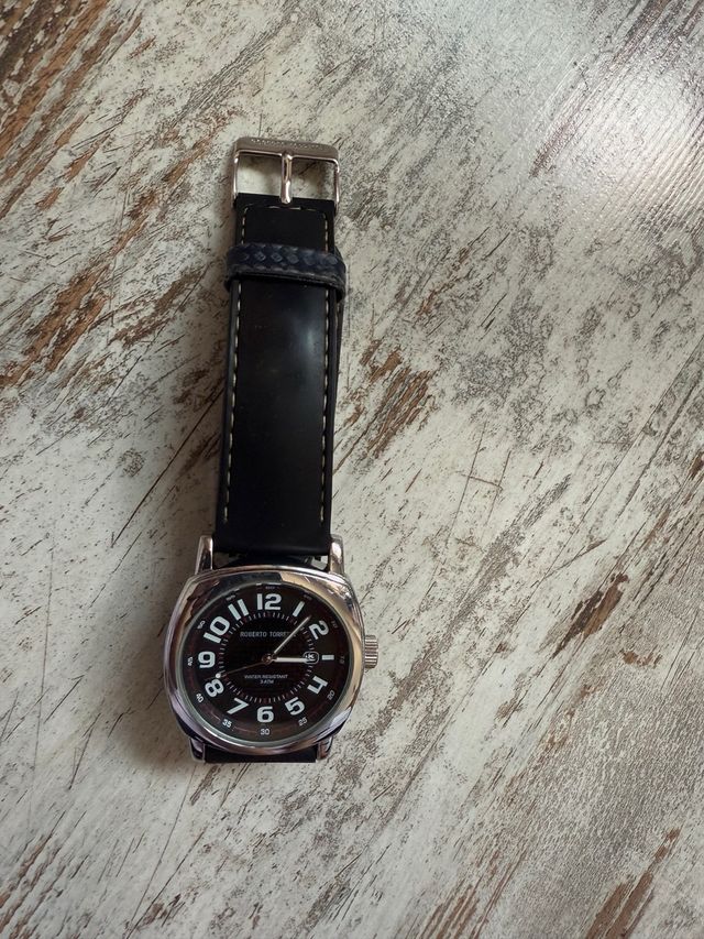 Reloj Roberto Torreta - Pulsera Negra