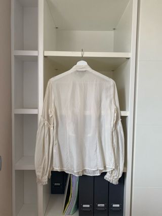 Blusa Zara 100% seda 