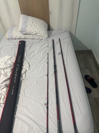 Cañas Daiwa Tournament Caster33 injertada por alej