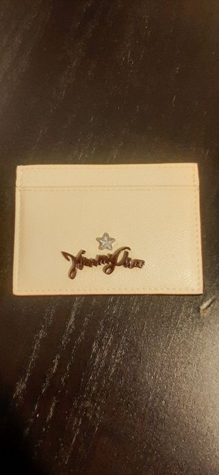 Jimmy Choo Linen Aries Cardholder