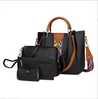 Bolso Negro para Mujer 4 Pack