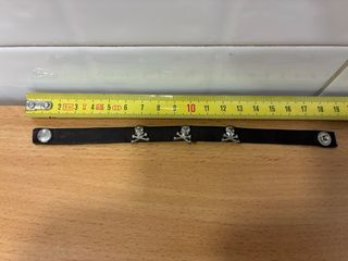 Pulsera cuero Scalpers - Calaveras