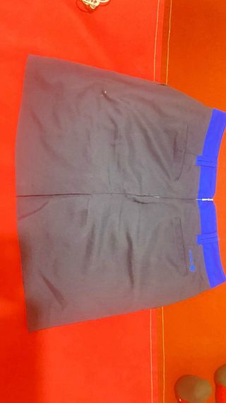 Falda pantalón azul-gris Decathlon