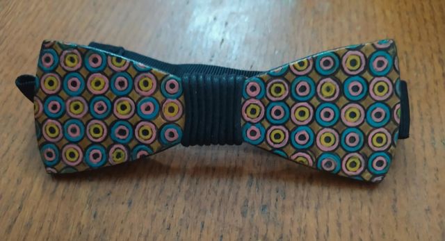 Papillon in legno multicolor