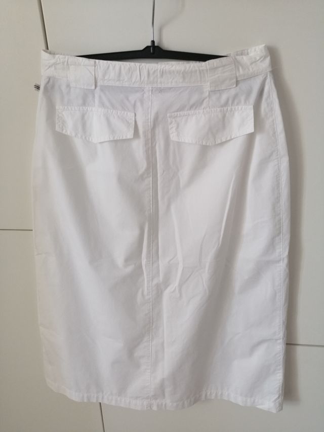 Gonna bianca vintage