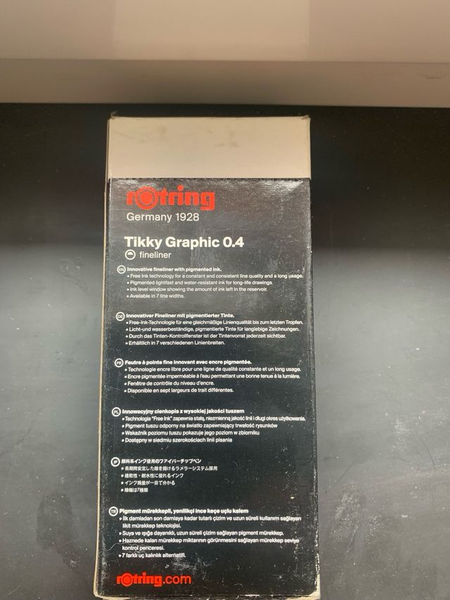 Rotring Tikky Graphic 0.4 Penna