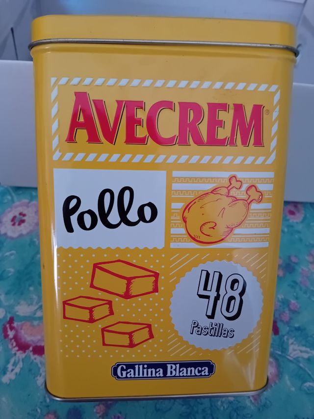 Lata Avecrem Pollo Antigua