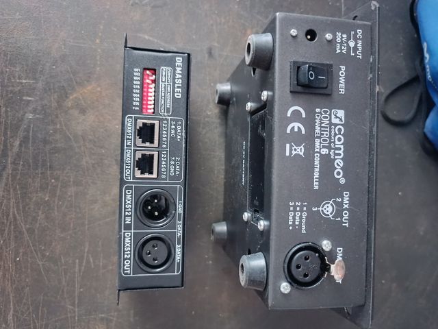 Controller DMX Cameo + Decodificatore 4CH