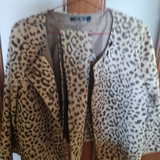 Chaqueta animal print Jotamasg XXL