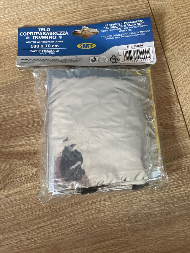 Copriparabrezza Invernale 180x70cm