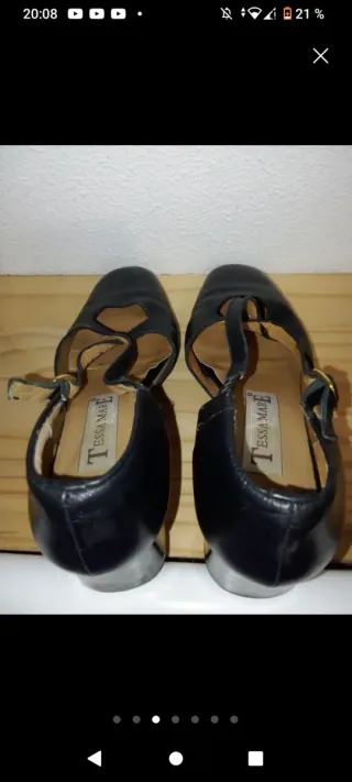 Tacones negros 37 Tessa Mare