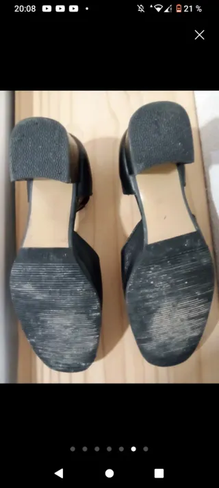 Tacones negros 37 Tessa Mare