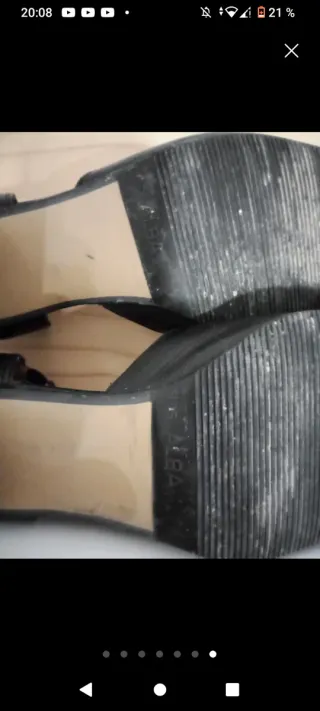 Tacones negros 37 Tessa Mare