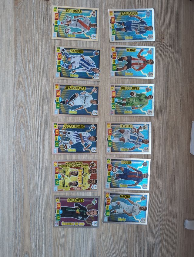Cromos LaLiga Adrenalyn XL 18-19
(Envío 50 cromos)