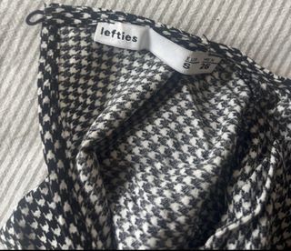 Vestido blanco y negro