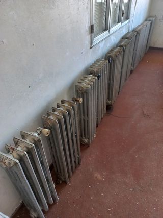 10 Radiadores antiguos de hierro fundido