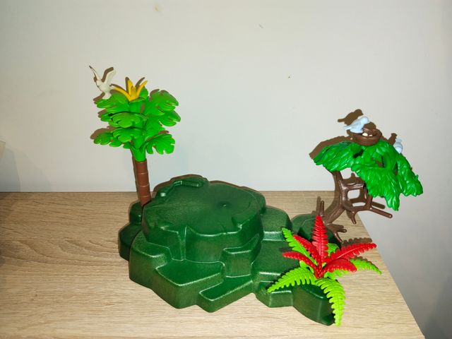 Playmobil: Roca con pájaros