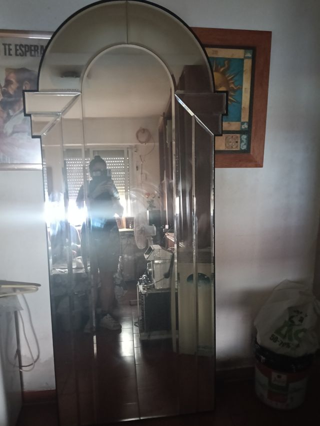 Espejo vintage biselado