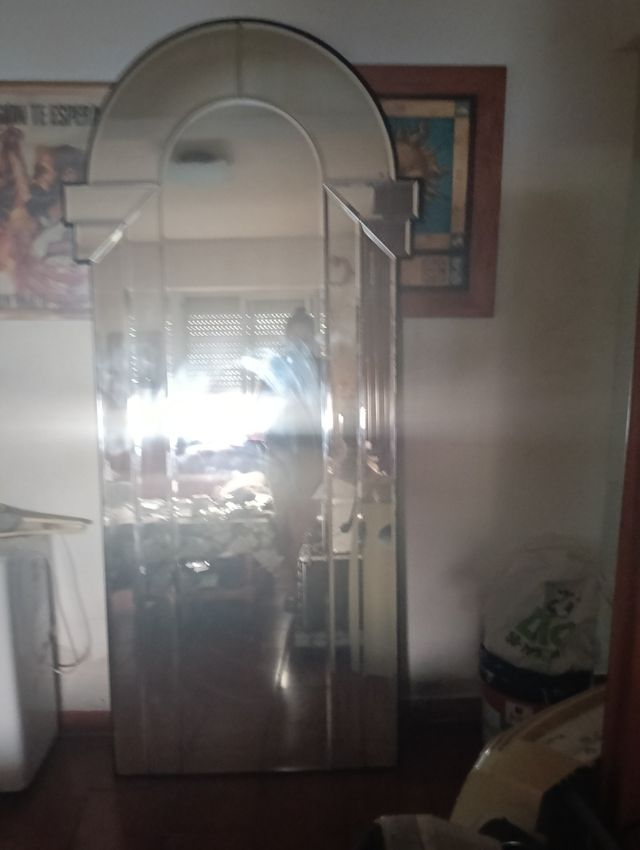 Espejo vintage biselado