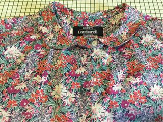Camisa Cacharel vintage multicolor