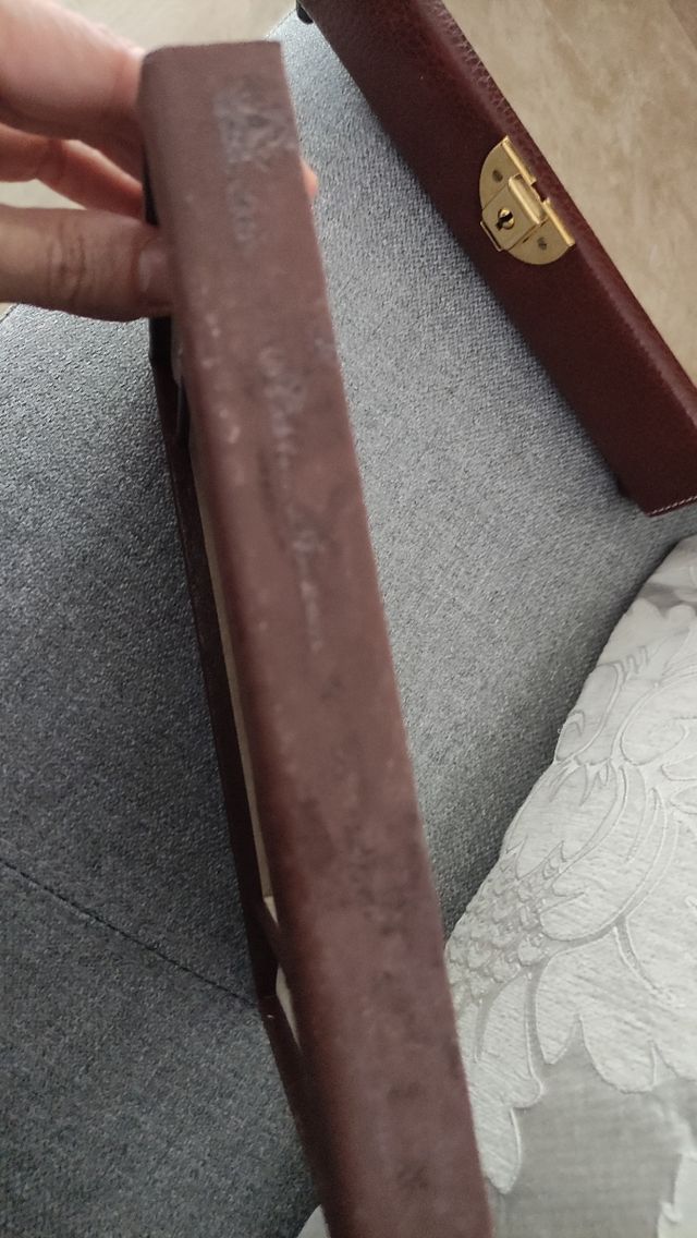 Joyero vintage marrón