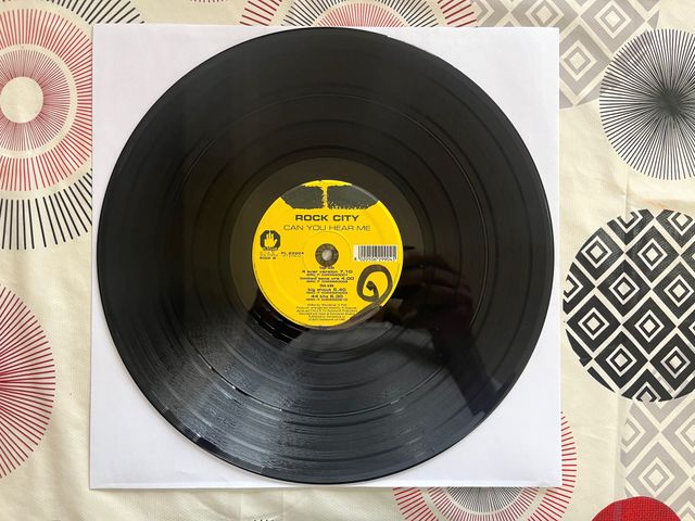 Rock City "Can You Hear Me" vinile techno trance