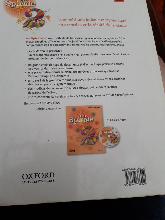 En Spirale 2. Livre de l'élève