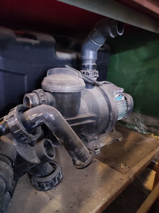 Depuradora piscina - filtro + bomba