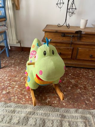 Balancín dinosaurio infantil