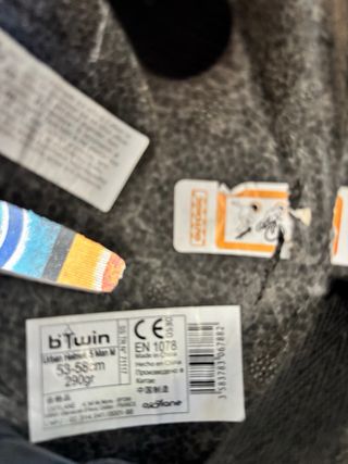 Casco bici Btwin 53-58cm