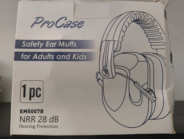 ProCase EM5007B - Protección Auditiva