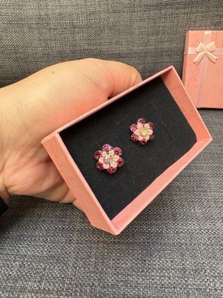 pendientes Florales Multicolor