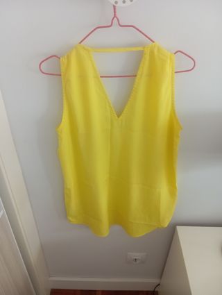 Blusa Amarilla SuiteBlanco - Talla xs.