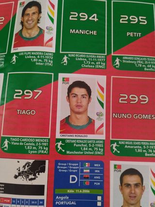 Álbum Panini Mundial Alemania 2006. Messi.
