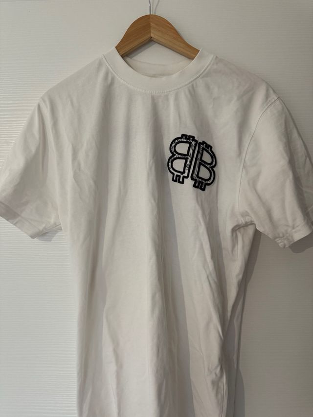 Balenciaga T-Shirt Bianca Bitcoin