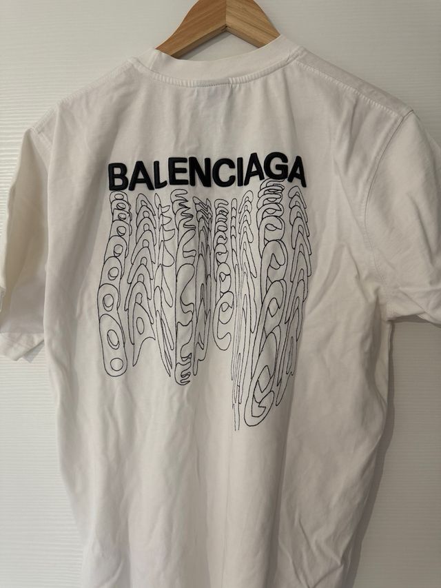 Balenciaga T-Shirt Bianca Bitcoin