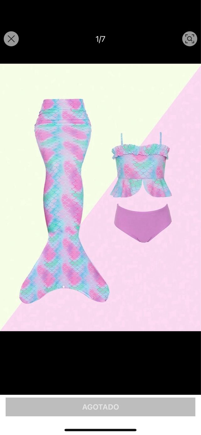 Bikini cola de sirena